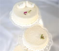 Elegante Hochzeitstorte
