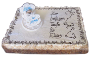 Torte zur Taufe